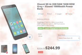 Today Only: Xiaomi Mi4c and 10,000mAh battery from $244.99