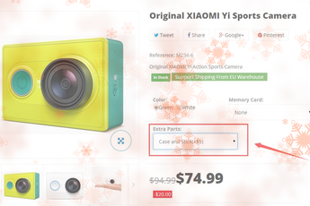 2nd December Advent offer - Xiao Yi Action Camera Bundle $74.99