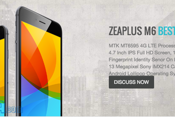 Start up brand Zeaplus launching MT6595 phone with Lollipop