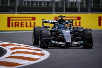George Russell ziet wereldtitel uit handen glippen tijdens GP Miami
