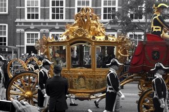 Koning Willem-Alexander over restauratie Gouden Koets: ‘Wij gaan niet onze geschiedenis herschrijven’