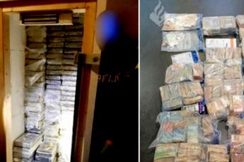 Twee miljoen euro en 600 kilo coke door politie gevonden in woningen