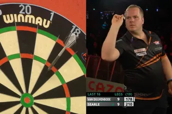 Darter Dirk van Duijvenbode stunt op Players Championship Finals