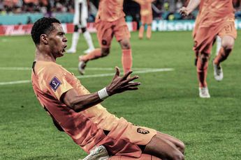 WK Voetbal: zo scoorde Gakpo de eerste goal voor Nederland