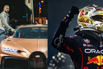 Andrew Tate denkt F1-coureurs te verslaan met zijn Bugatti van 3,7 miljoen
