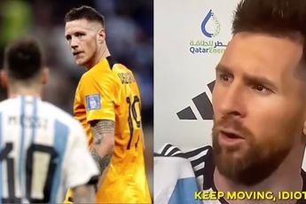 Boze Messi scheldt ONZE Wout Weghorst uit: de beelden