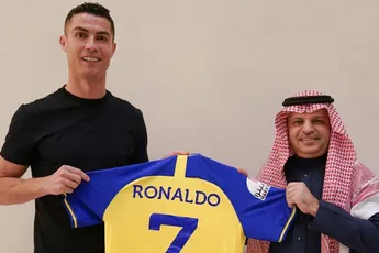Cristiano Ronaldo wordt best betaalde sporter ooit na deal met club in Saoedi-Arabië