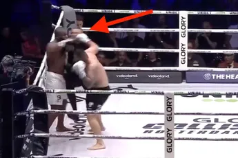 Scheidsrechter knockout geslagen bij Glory's main event