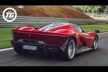 Ferrari Daytona SP3: Top Gear test 'm even