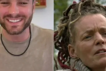 ZIEN: Jim Bakkum drijft de spot met B&B-kandidate Anne