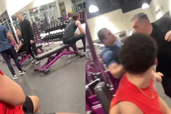 Man zoekt ruzie in sportschool, wordt getrakteerd op een portie karma