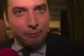 BEELDEN: Thierry Baudet verschijnt compleet bezopen in interview