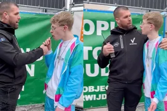 Beveiliger neemt Brabantse carnavalsvierder best wel in de zeik