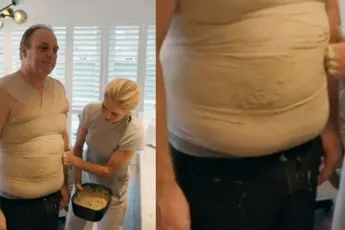 Fans gaan volledig stuk bij het zien van nieuwe afvalmethode Frans Bauer (VIDEO)