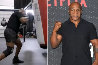 Fans maken zich zorgen om Mike Tyson na nieuwe trainingsvideo (BEELD)