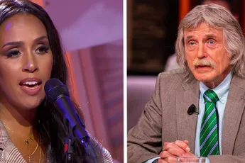 Johan Derksen komt op voor Glennis Grace na Jumbo-rel