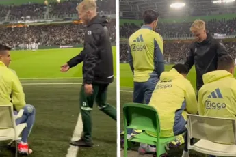 Ballenjongen FC Groningen neemt keihard wraak op Ajax-speler (VIDEO)