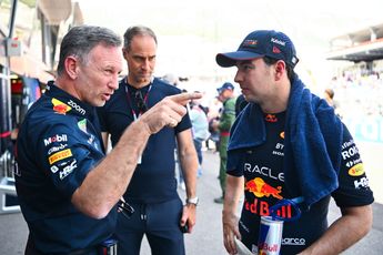 According to Hill, Horner needs to have conversation with Pérez: "What were you doing?"