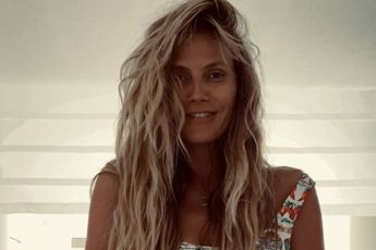 Topmodel Heidi Klum (48) gaat met borsten bloot