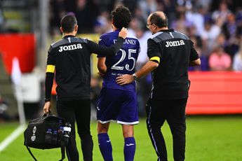 Anderlecht komt met slecht nieuws over Delaney: "Al zeker tot dan out"