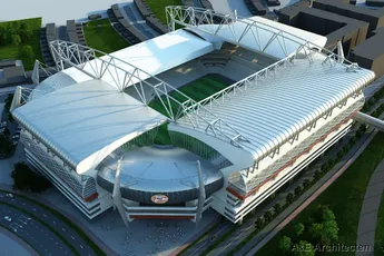 Uitbreiding Philips Stadion aanstaande
