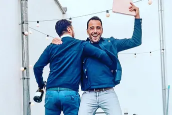 Nick Laenen uit 'Blind Getrouwd' en zijn nieuwe vriend hebben prachtig nieuws: "Proficiat samen!"
