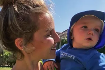 Joke van de Velde erg bezorgd om zoontje: "Opgenomen in het ziekenhuis"