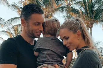 "Vandaag op bezoek bij papa op het werk": Louis Talpe ontroert iedereen met prachtige beelden van zoontje