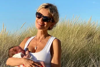 "Juist de papa": Olga uit 'The Sky is the Limit' doet iedereen smelten met magnifieke foto van Harry en dochtertje