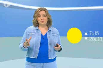 Iedereen moet hetzelfde kwijt over het allereerste weerbericht van weervrouw Jacotte Brokken