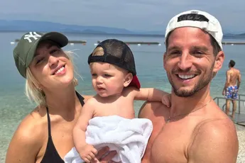1,5 jaar na geboorte van Ciro Romeo: Kat Kerkhofs en Dries Mertens kondigen gezinsuitbreiding aan