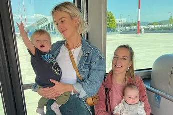 "Cuteness overload!": Lyn Kerkhofs deelt prachtige beelden van dochtertje Billie en neefje Ciro Romeo