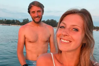 Jiri en Florence uit 'Blind Getrouwd' hebben iets bijzonders te vieren samen