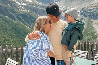 Om van te smelten: Sarah De Bie deelt prachtige beelden van babyborrel voor Jerome