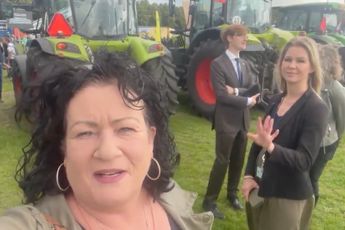 Ook Caroline van der Plas (BBB) is bij het Boerenprotest: "We laten onze voedselmakers niet wegjagen"