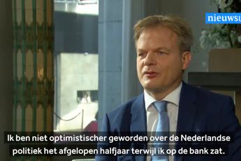 Pieter Omtzigt bij Nieuwsuur: 'Ik ben niet optimistischer geworden over de politiek'