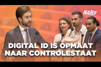 Filmpje! Frederik Jansen botst met de hele Kamer over Digital ID