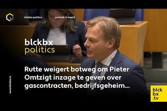 Filmpje! Antidemocraat Rutte weigert Pieter Omtzigt inzage te geven in gasopbrengsten: 'Bedrijfsgeheim'