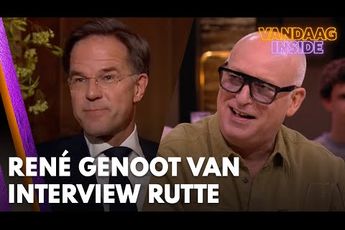 [Video] "Waanzinnig!" René van der Gijp en Johan Derksen bewonderen Mark Rutte: 'Geweldig interview'