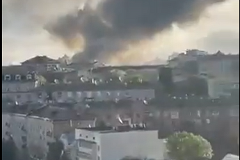 Kiev ontwaakt met explosies