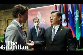 Filmpje! Canadese beta-premier Justin Trudeau wordt gesloopt door Xi Jinping: 'Je hebt gelekt, zo doen we dat niet'