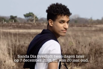 Beelden: Sanda Dia werd de dood ingejaagd door corpsballen