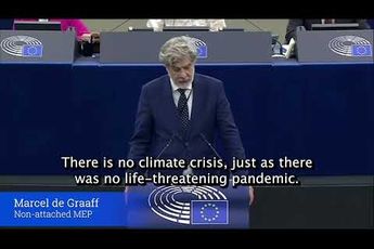 Filmpje! Europarlementariër Marcel de Graaff (FVD) kritisch op nieuw Europees instrument: "Het einde van de democratie"