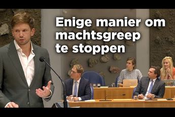 Filmpje! Gideon van Meijeren houdt vlammend betoog: "Is Nederland nog wel een democratie?"