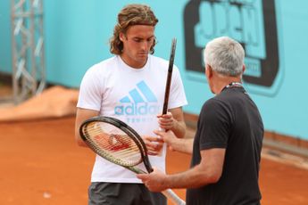 "We want to inspire all who love tennis" - Apostolos Tsitsipas on his son playing tennis