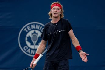 Rublev Explains Why He Hits Himself With Racquet Instead Of Court