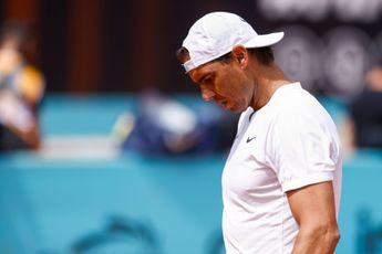 WATCH: Nadal Spotted Worryingly Gasping For Air During Practice In Madrid