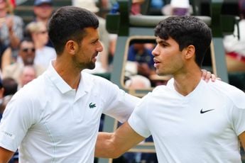 WATCH: Djokovic & Alcaraz Share Nice Moment Ahead In Backstage At Shanghai Masters