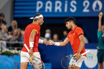 Nadal & Alcaraz Join Forces For Victorious Debut As Team At Olympics
