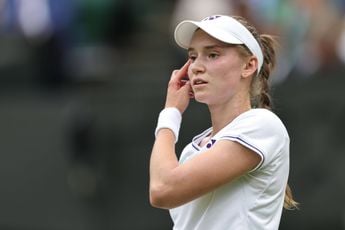 Rybakina Embraces Wimbledon Favorite Status With Convincing Win Over Svitolina